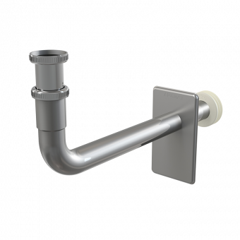 Metalinė alkūnė Alcadrain A438, DN32, 5/4" veržlė 